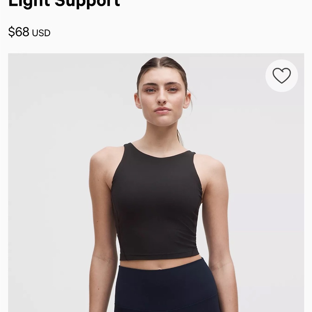 Lululemon Align High Neck Tank Top